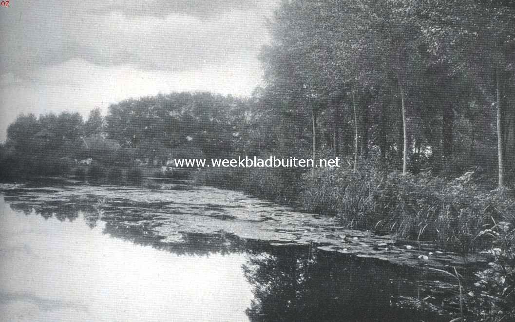 Uit Utrecht's Nederkwartier. De plassen van het Huis te Harmelen