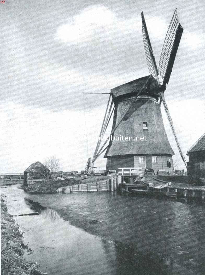 De Koenenmolen aan de Nieuwe Meer, een sieraad van Amsterdam's vlakke omgeving, dat gelukkig, hoewel de slooping aanstaande scheen, behouden blijft