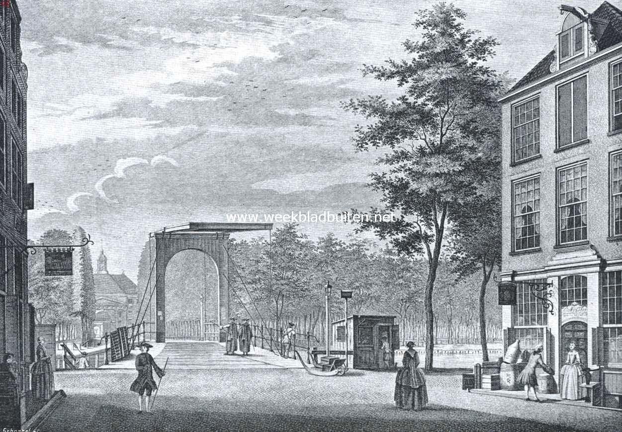 Amsterdamsche poorten. De Utrechtsche Poort, van de Utrechtsche Straat af gezien