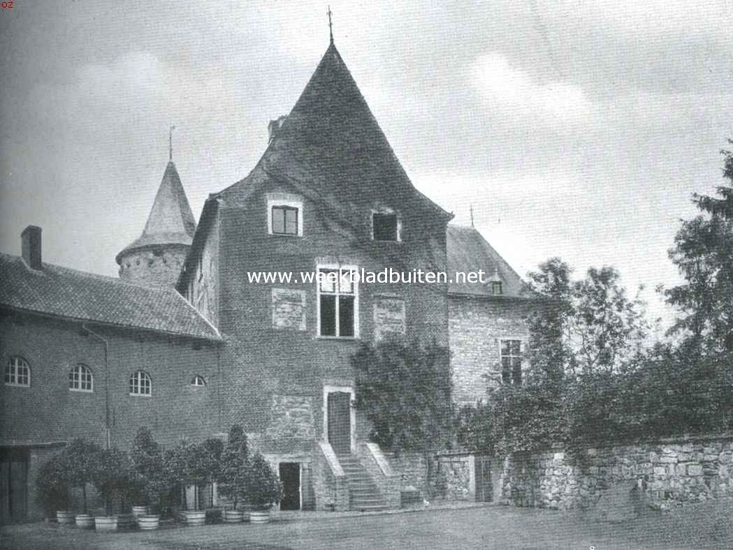Het Kasteel te Wittem, gezien van het zuid-westen