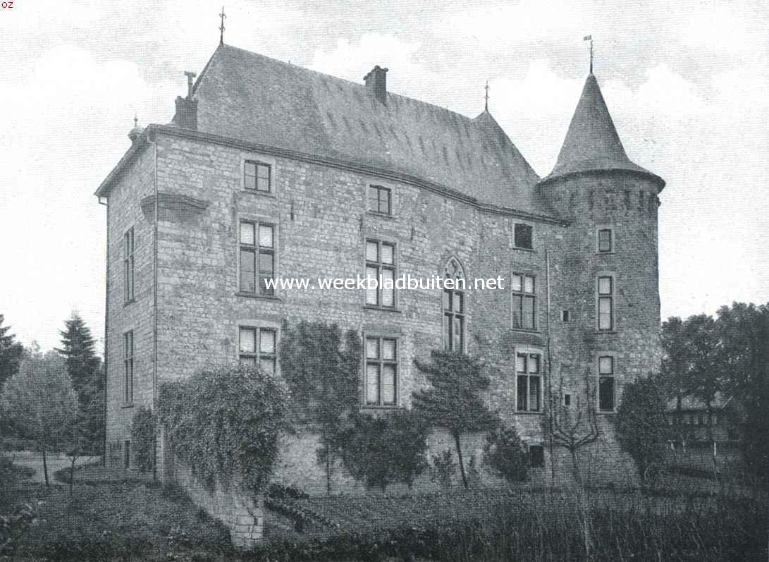 Het Kasteel te Wittem, gezien van het noorden