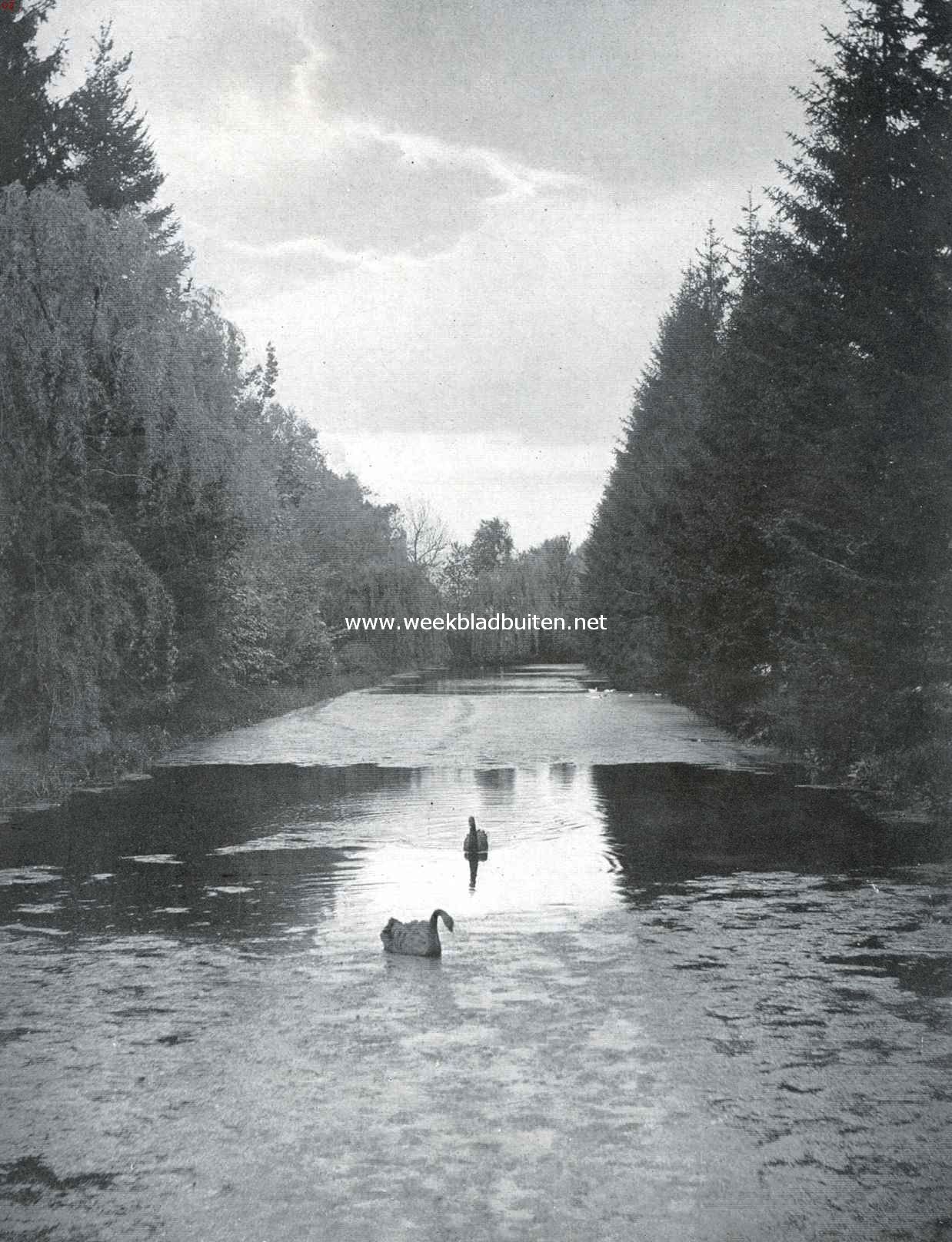 De Slotgracht van het Kasteel Wittem in Zuid-Limburg