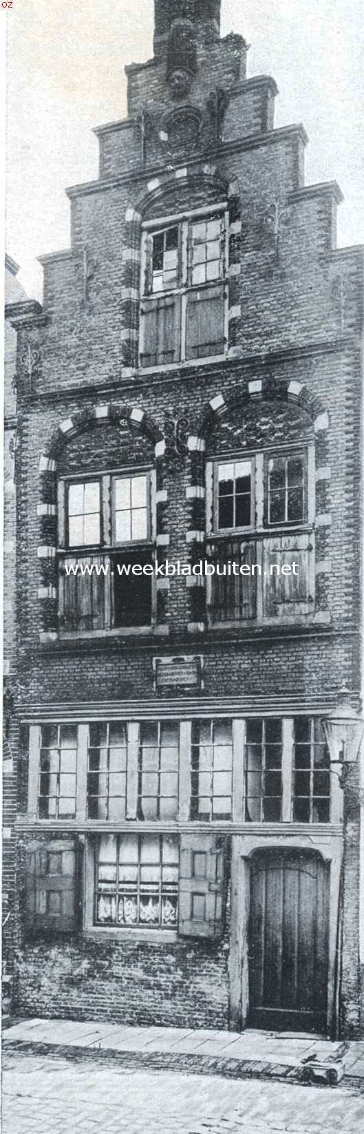 Gevel van het woonhuis 