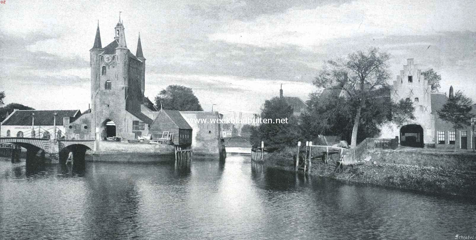 Zierikzee. Den Zuid- en Noordhavenpoort