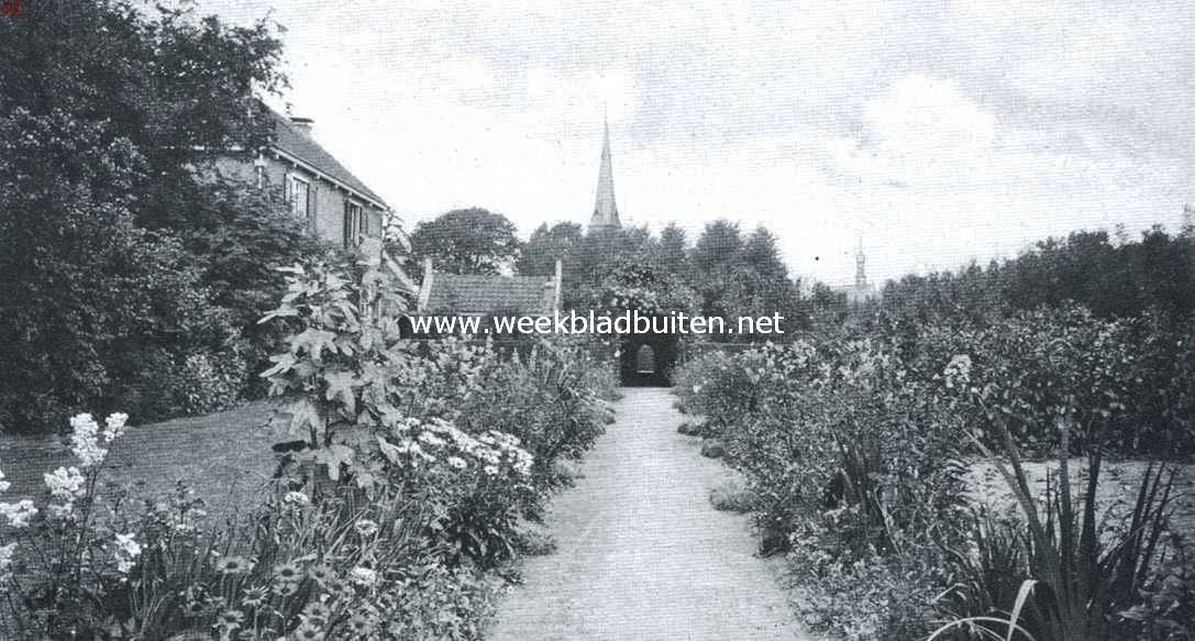 In den tuin van het 