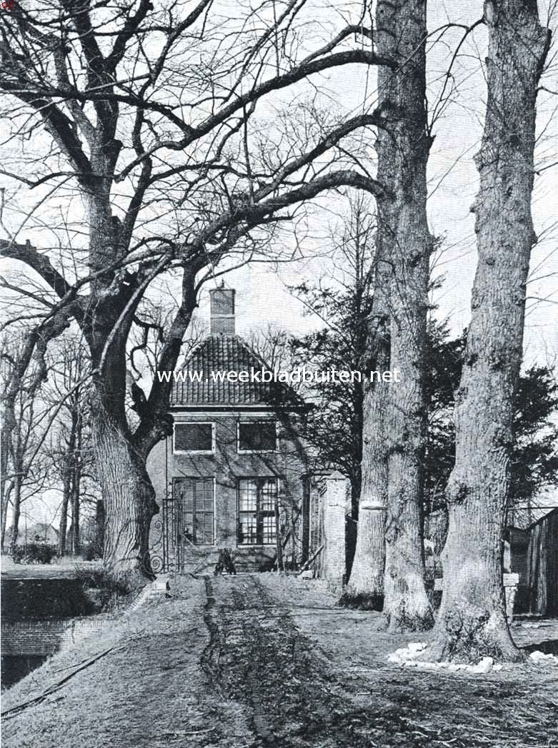 Het zegepralende Kennemerland. Bij de tuinmanswoning van het kasteel Assumburg