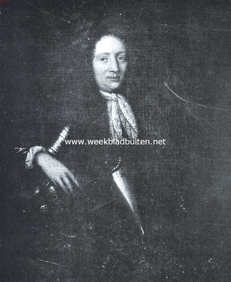 Het Haagsche Oudemannenhuis. Portret van den stichter Jacob Frederik van Beijeren, heer van Schagen en Heenvliet