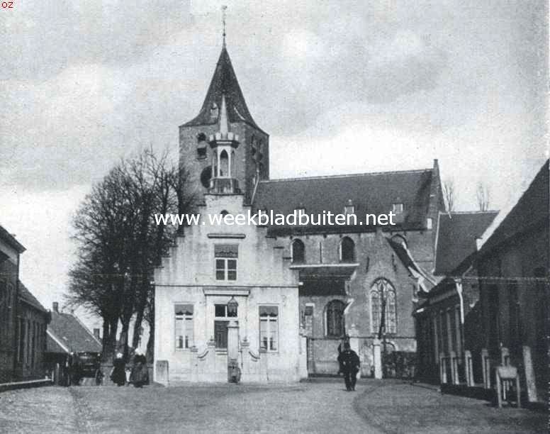 Het Raadhuis te Halsteren vr de restauratie