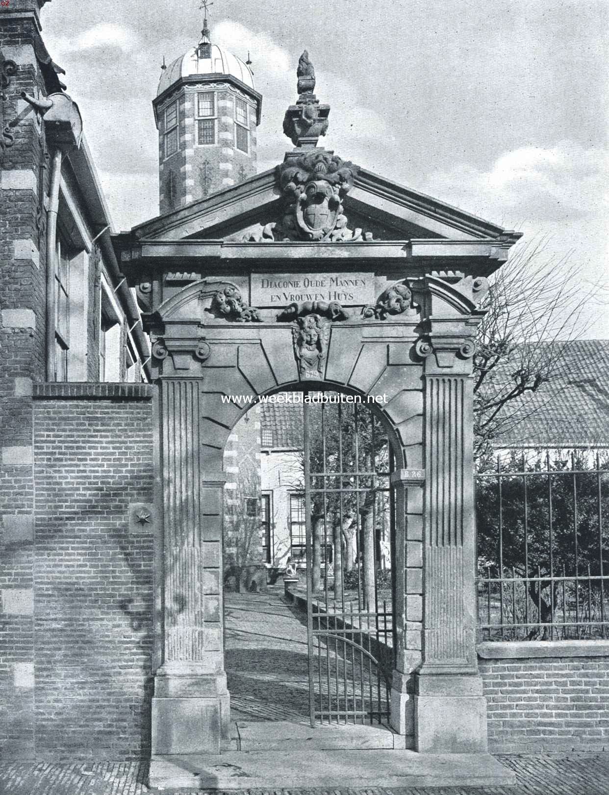Het Hof van Sonoy te Alkmaar, Het poortje van Bardes