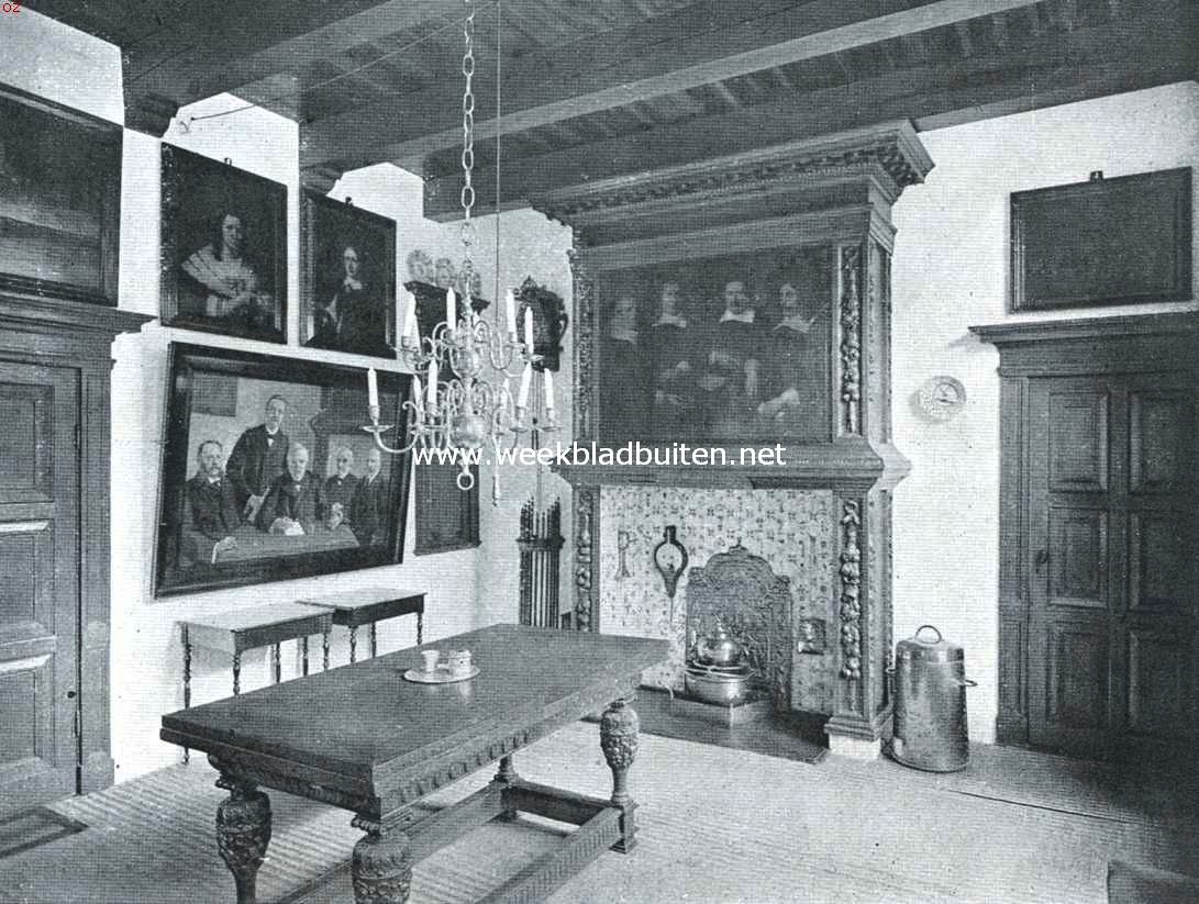 Het Hof van Sonoy. Regentenkamer in het Huis van Achten