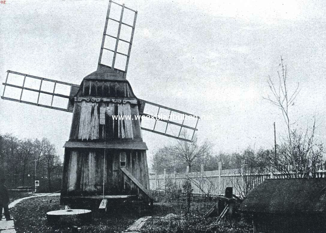 Het Eerste Duitsche Openlucht-Museum. Een typische Oost-Pruisische winmolen