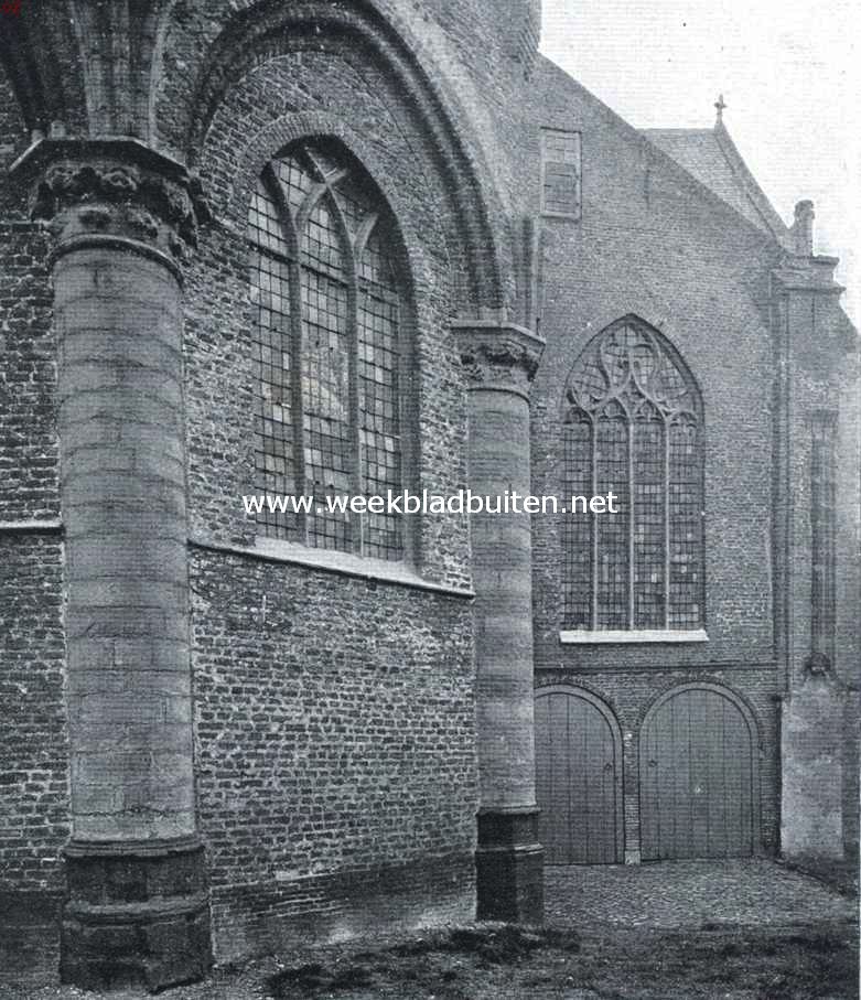 De stad Tholen. Koor van de O.L. Vrouwekerk