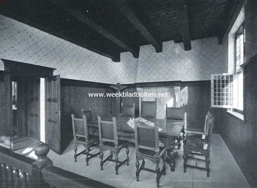Het Raadhuis van de Rijp. De Raadszaal
