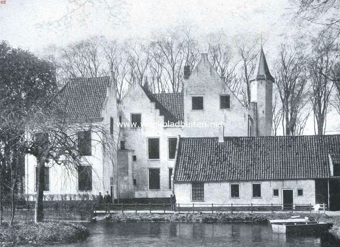Het Huis te Rhoon, achterzijde