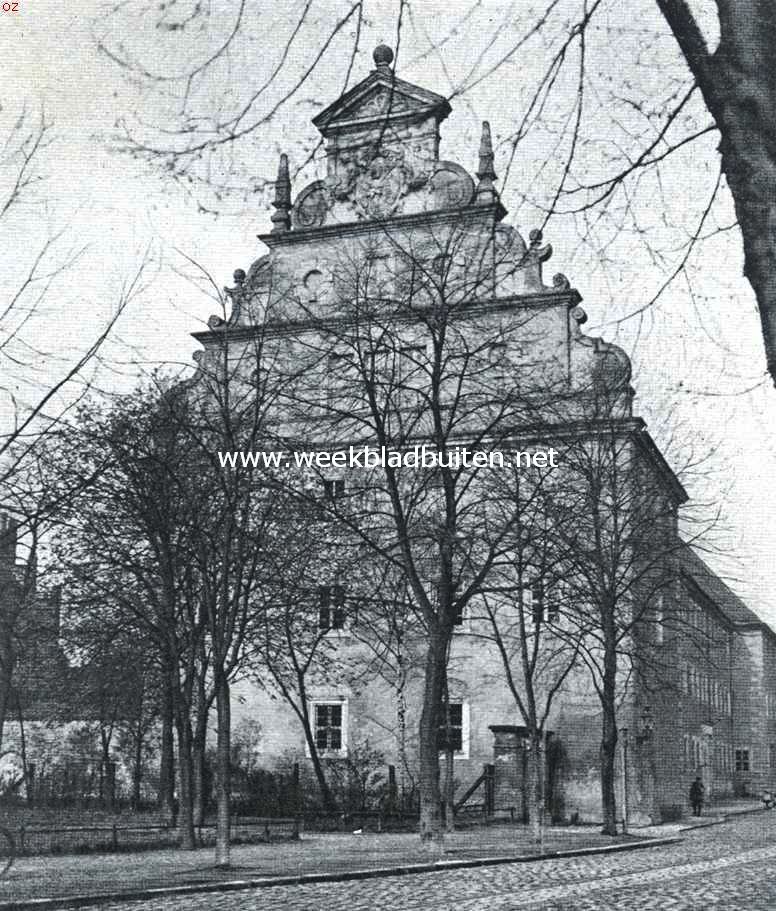 Wittenberg. Het Augusteum, dienstdoende als godgeleerd seminarium en in de tweede helft der 16de eeuw gebouwd op het terrein van het Augustijnerklooster