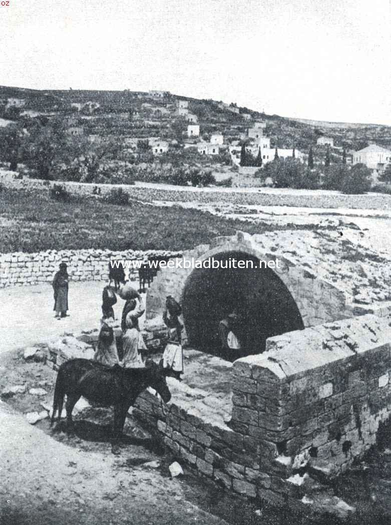 Een bron bij Hebron in Palestina