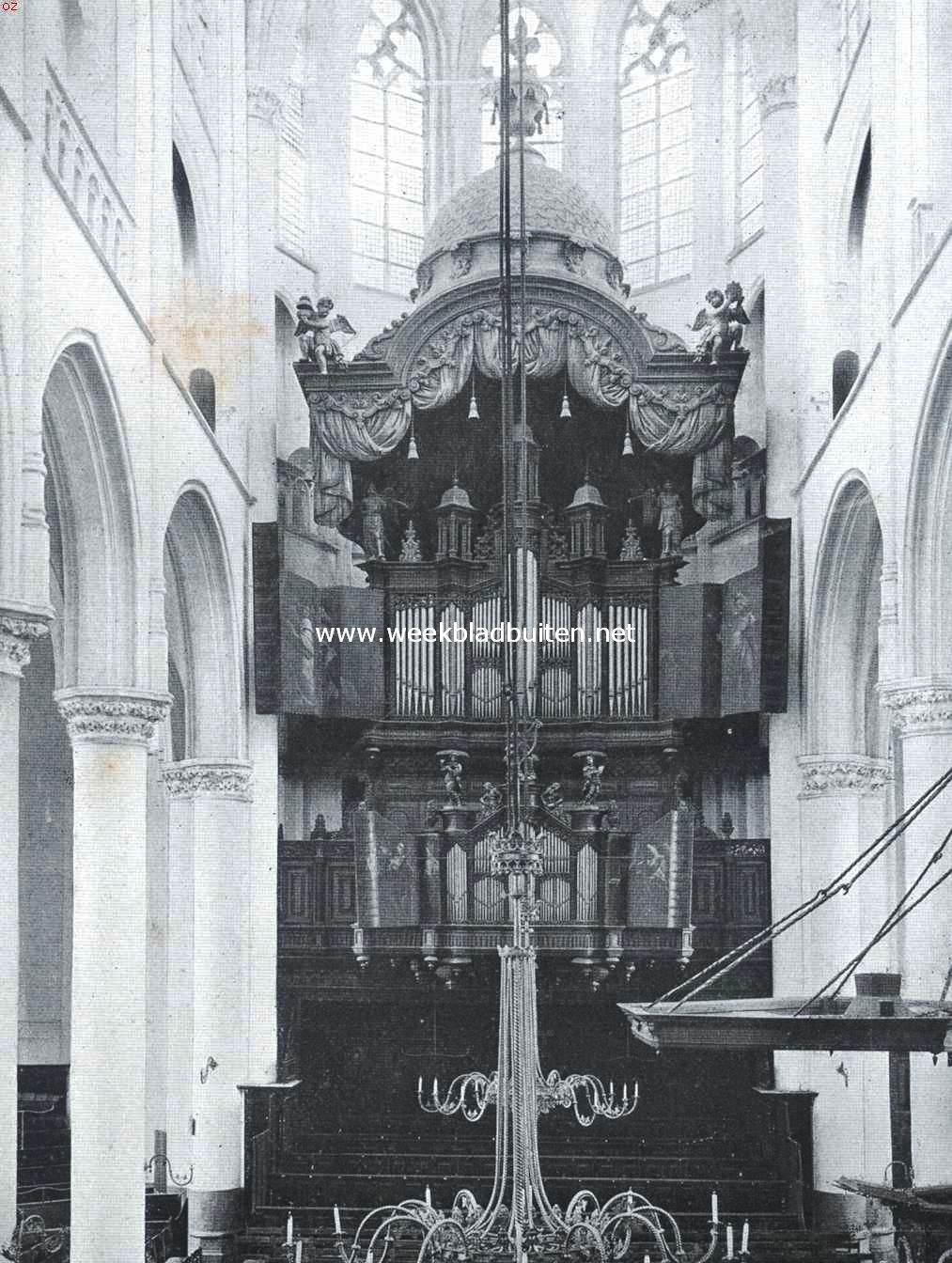 Goes. Het orgel in de Groote Kerk