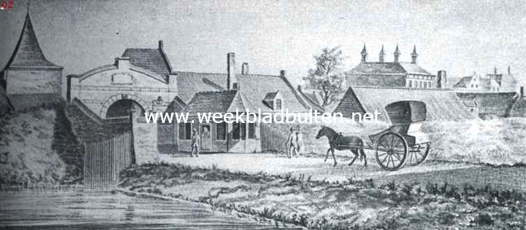 Goes. De s Heer Hendrikskinderen- of Westpoort, gesloopt in 1847