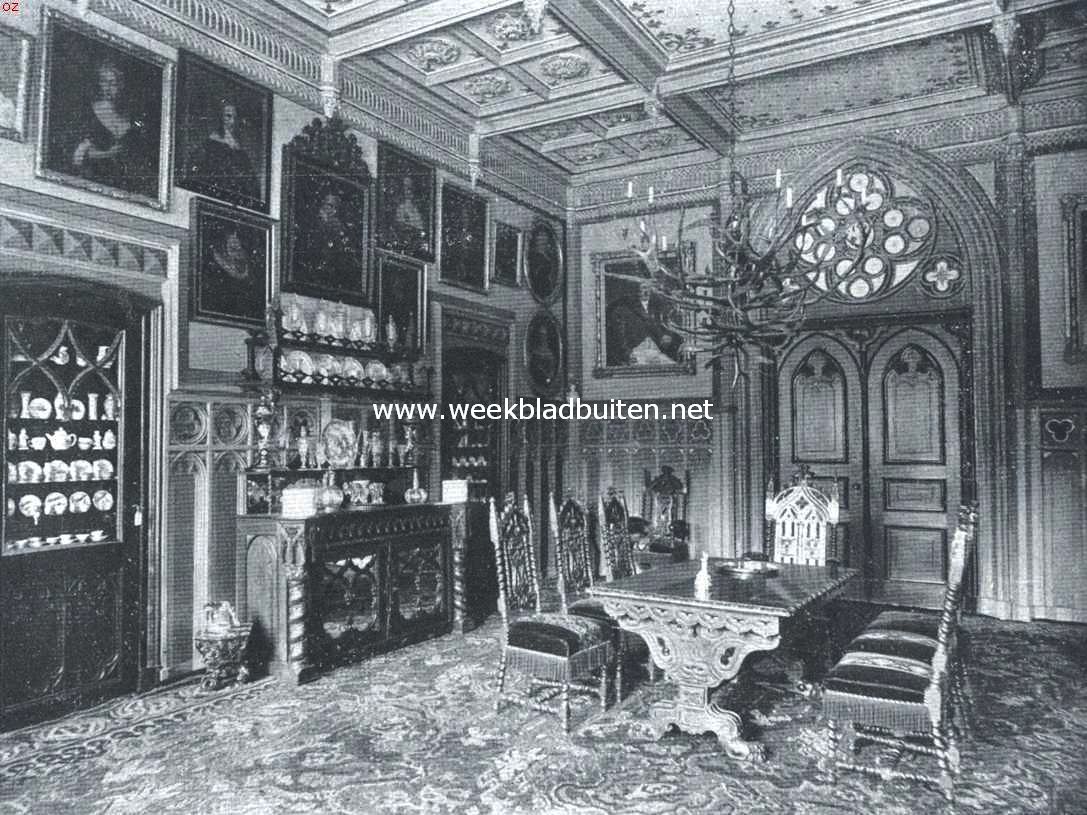 De Ekenstein. De Gothische zaal