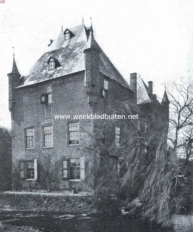 Het Huijs van Malsen. Gezien van het zuid-westen