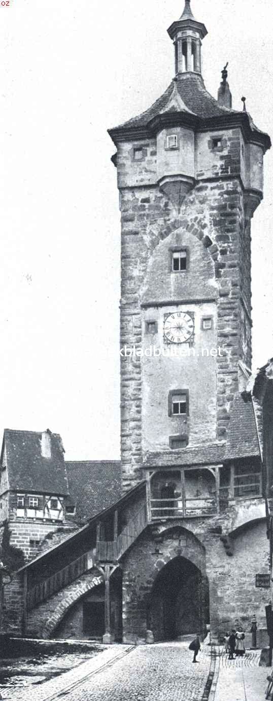 Rothenburg ob der Tauber. De Klingenpoort
