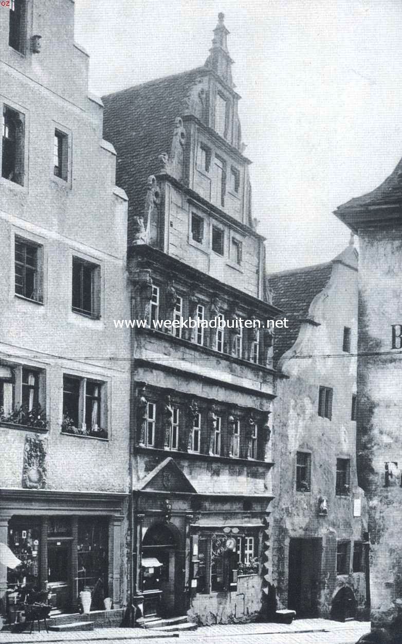 Rothenburg ob der Tauber. Het Baumeisterhuis