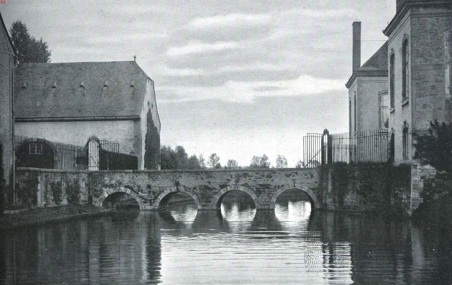 Het kasteel Meerssenhoven. De stoeterij