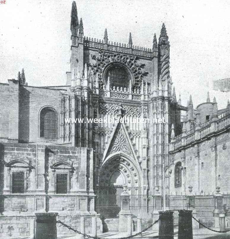 Gedeelte van de kathedraal te Sevilla