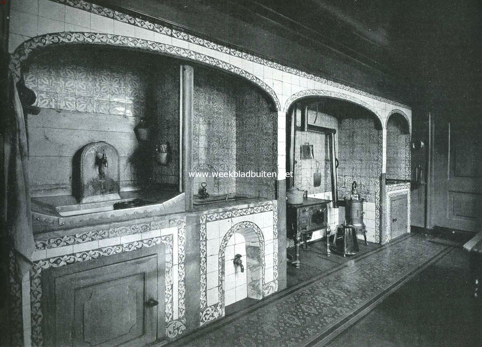 Keuken in het Huis Westzijde 38 te Zaandam