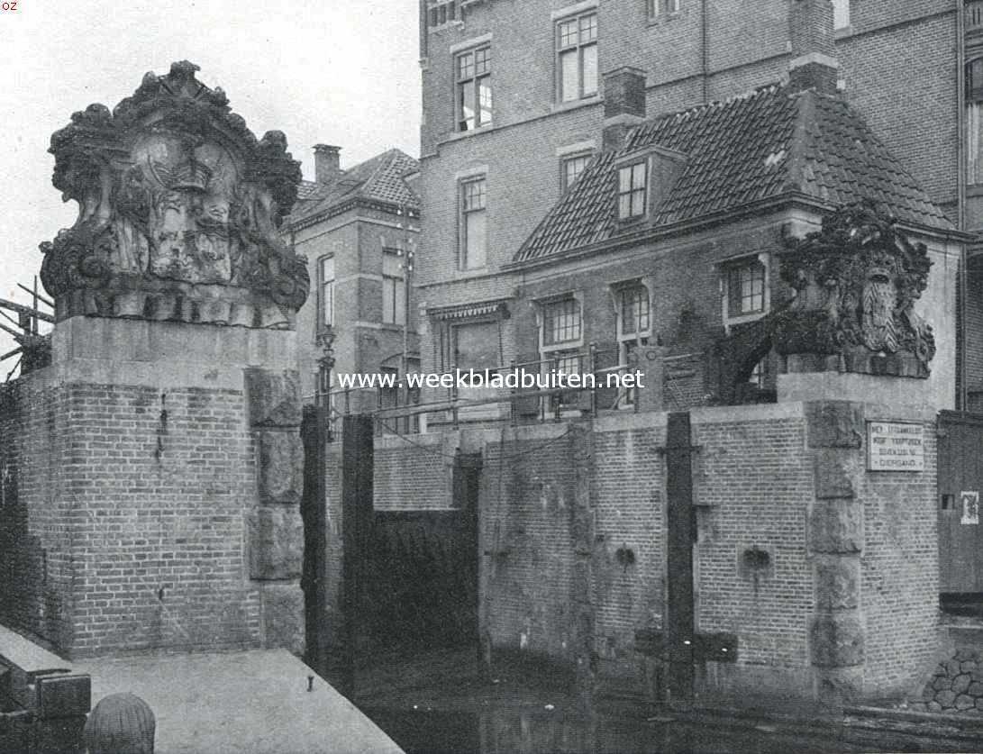 De Zaanstreek. De sluis te Zaandam