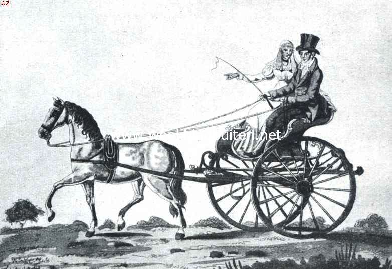 Chais in gebruik te Zaandam. De Zaanstreek