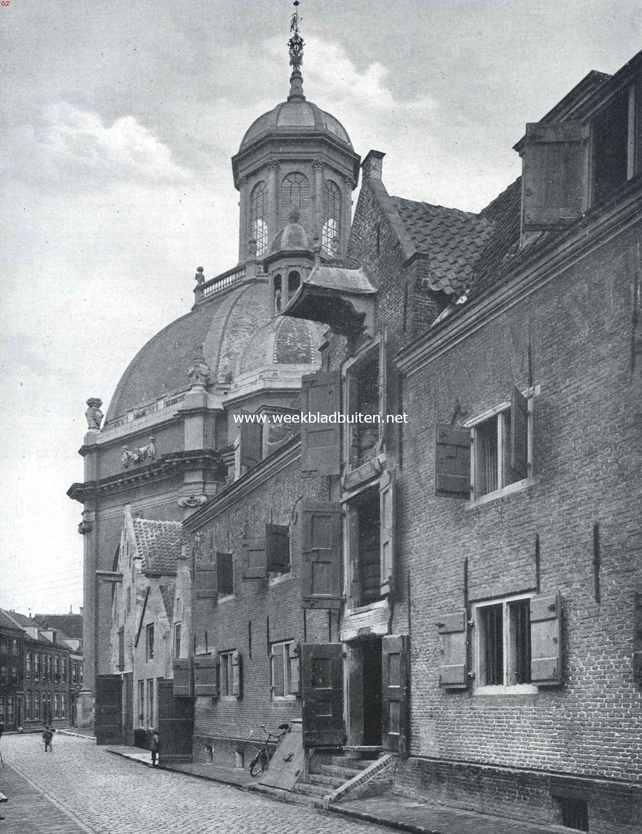 De gebouwen der O.-I. Compagnie. Pakhuis van de Kamer Zeeland in de Verwerijstraat bij de Oostkerk te Middelburg