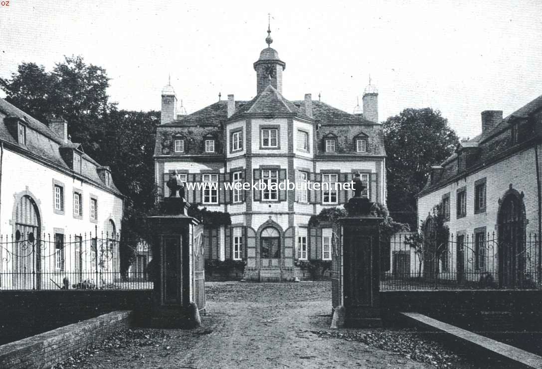Het kasteel van Obbicht, front