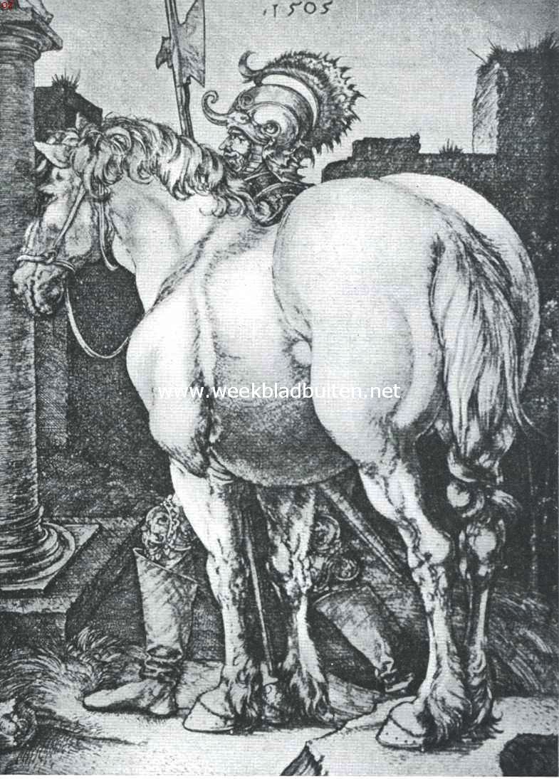 Het paard in de beeldende kunst. Het z.g.n. 