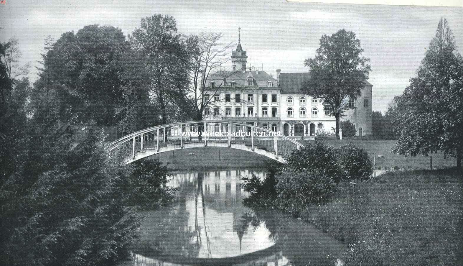 Het kasteel Bethlehem, uit de tuinen gezien