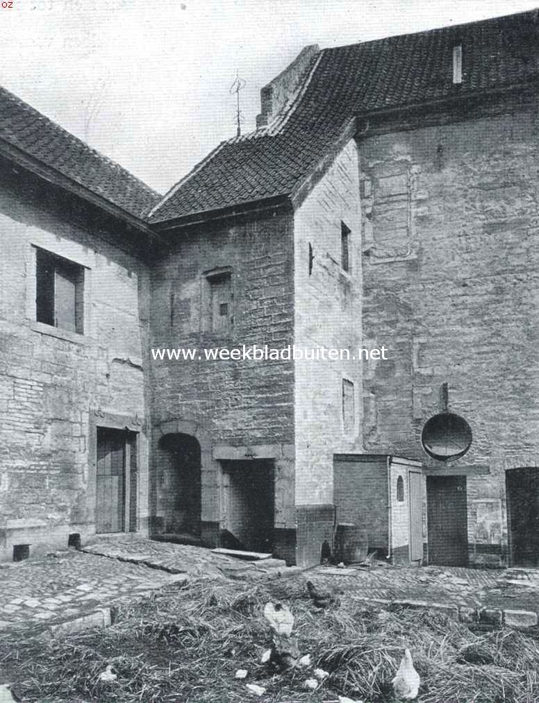 Het kasteel Bethlehem. Overgebleven gedeelte van 't vroegere slot; de Gothische ramen zijn dichtgemetseld