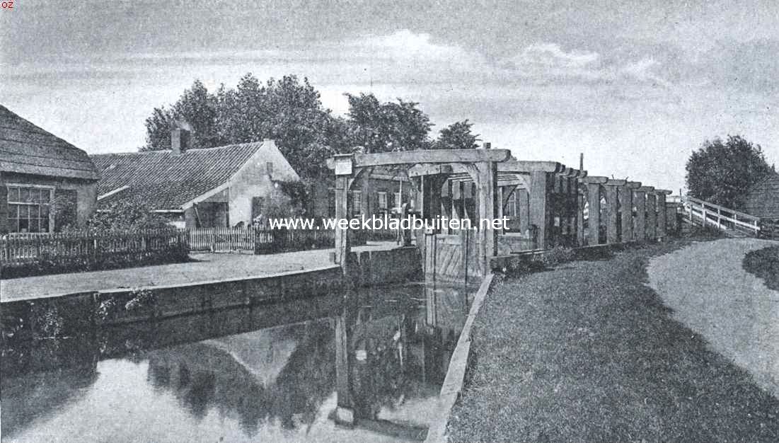 De Rotte en haar omgeving. Het Bergsche Verlaat onder Hillegersberg