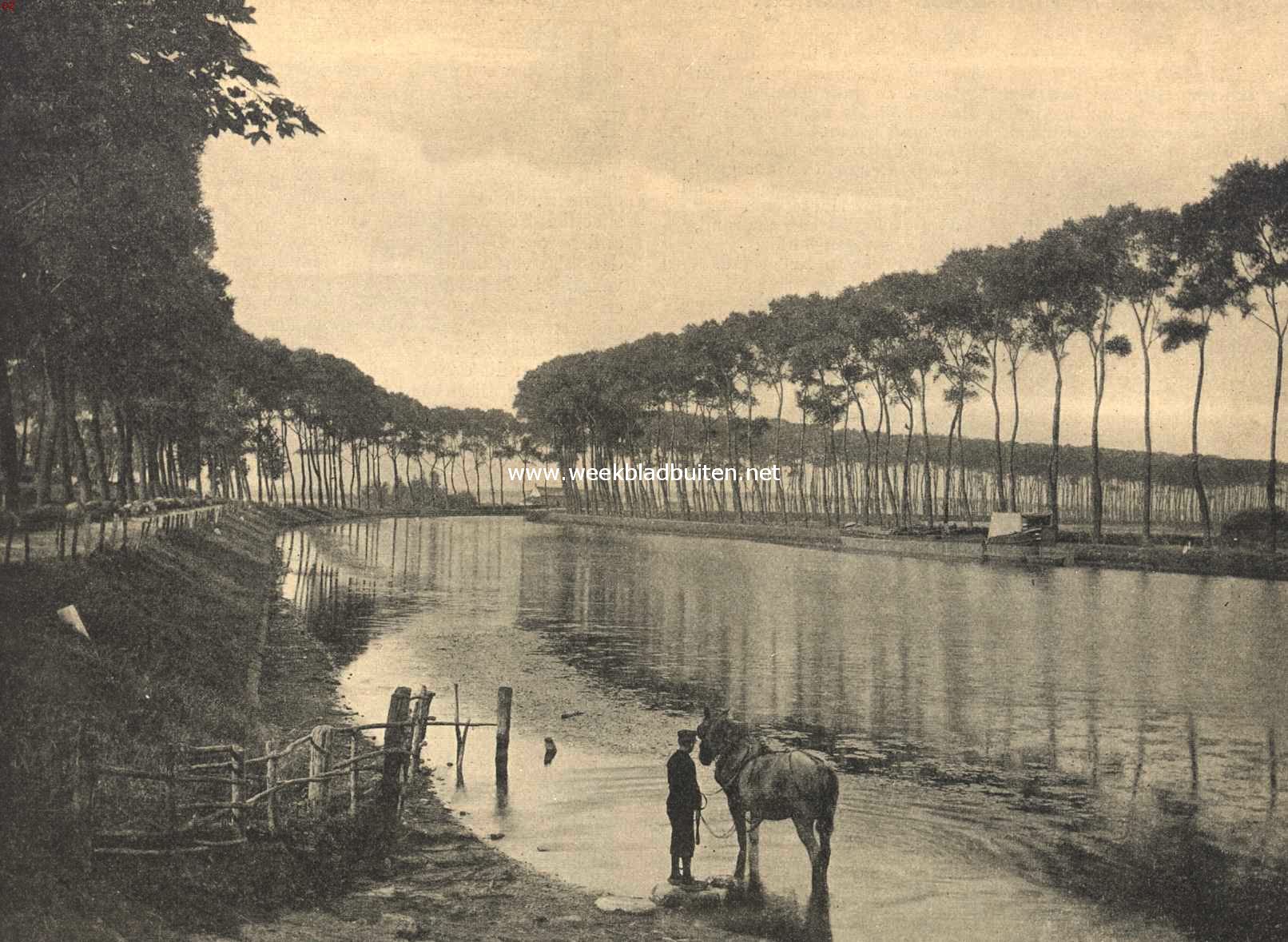 Zeeuwsch-Vlaanderen. Het Kanaal naar Brugge bij Sluis