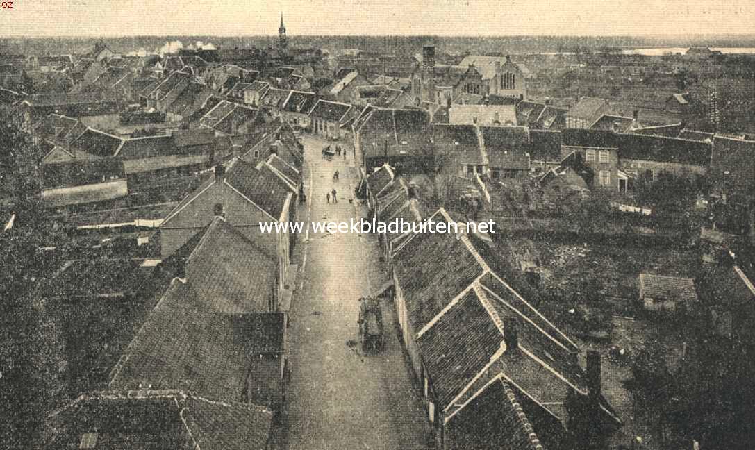 Zeeuwsch-Vlaanderen. Panorama van Axel