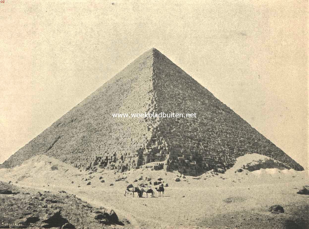 De Nijlreis. Een der pyramiden bij Caro