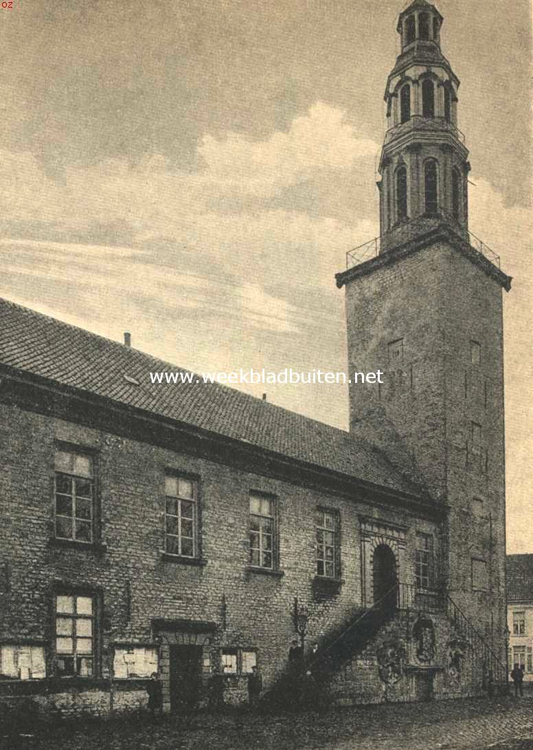 Hulst (Zeeuwsch-Vlaanderen). Het Stadhuis te Hulst