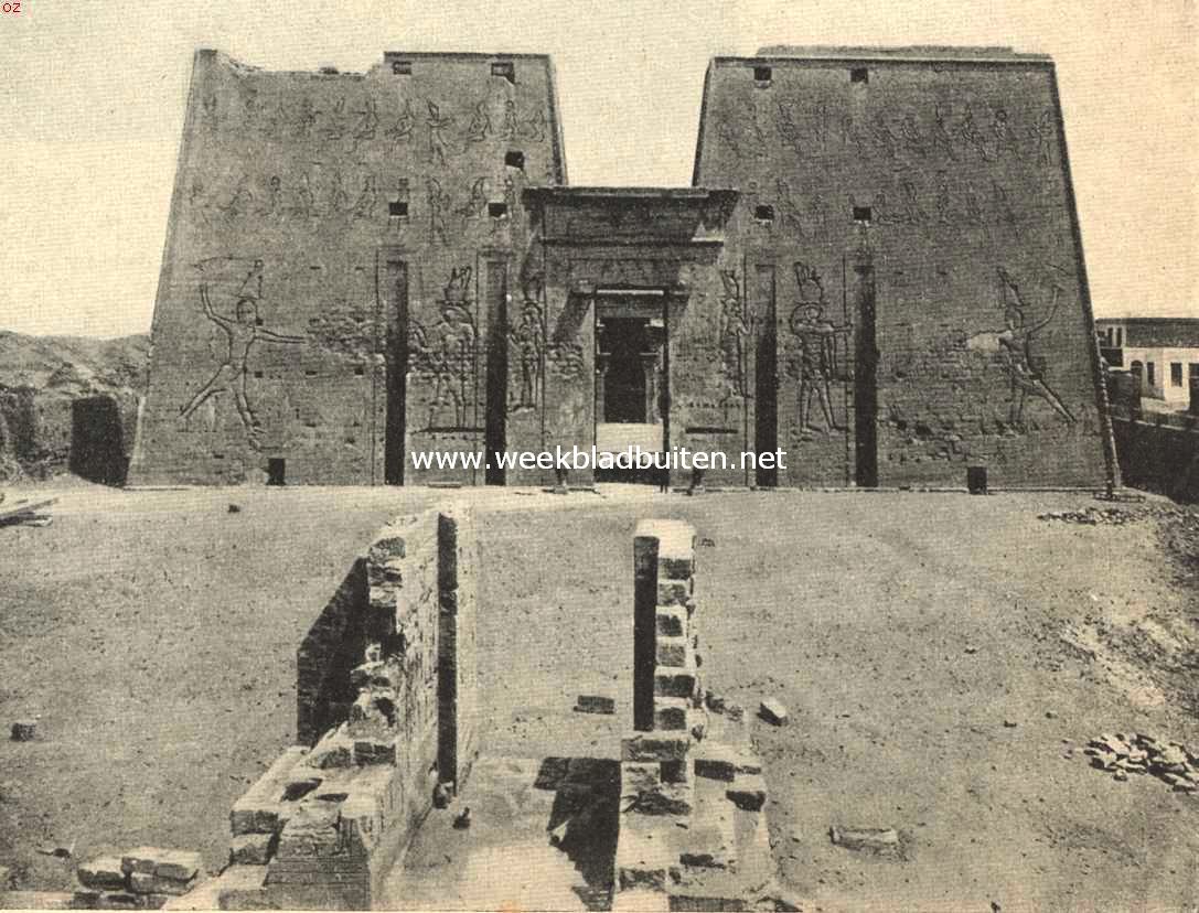 De Nijlreis. De tempel te Edfoe