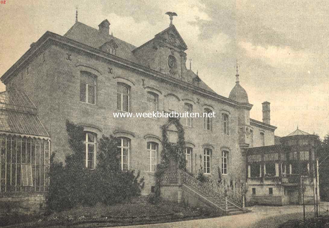 Het kasteel van Carthils. Voorgevel