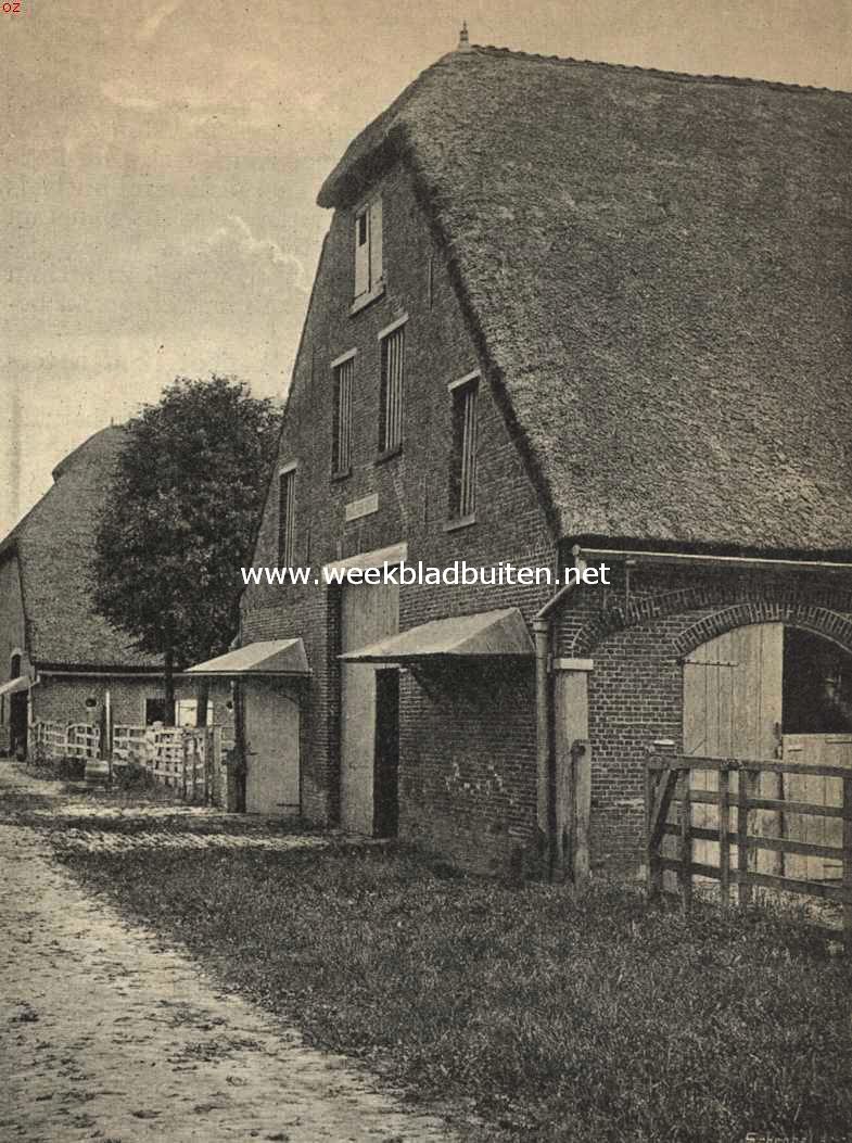 De landbouw in Zeeuwsch-Vlaanderen. Schuur in den Prosper-polder