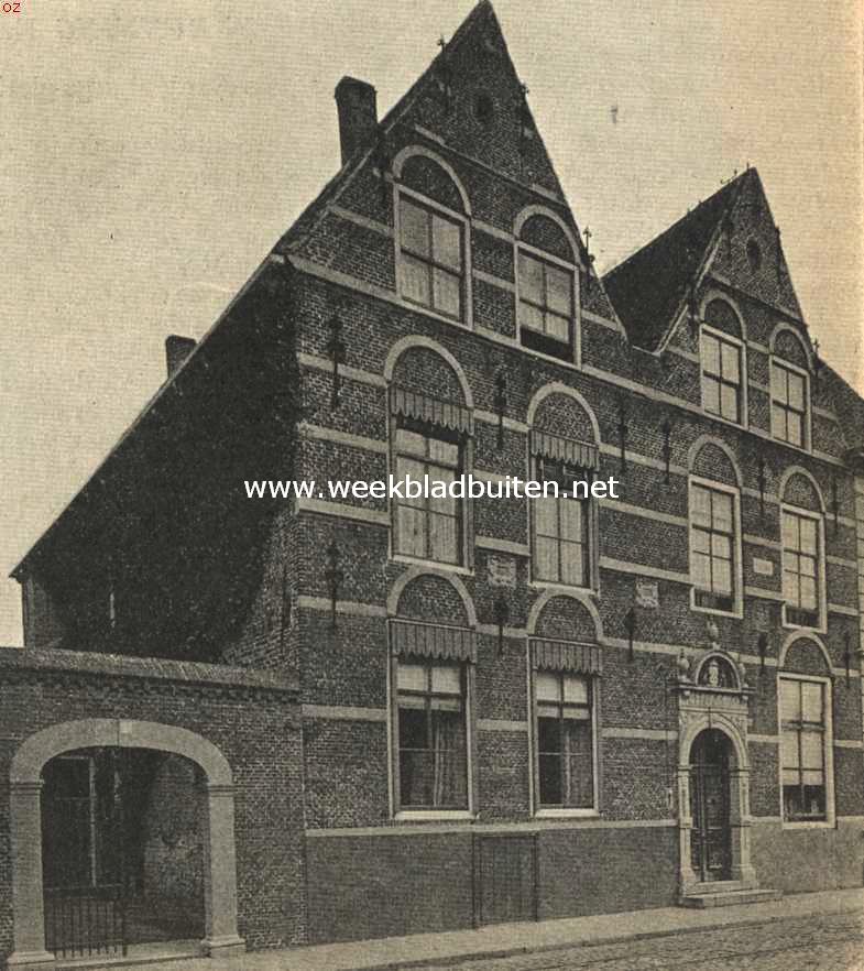 Aardenburg. Weeshuis met hervormde pastorie