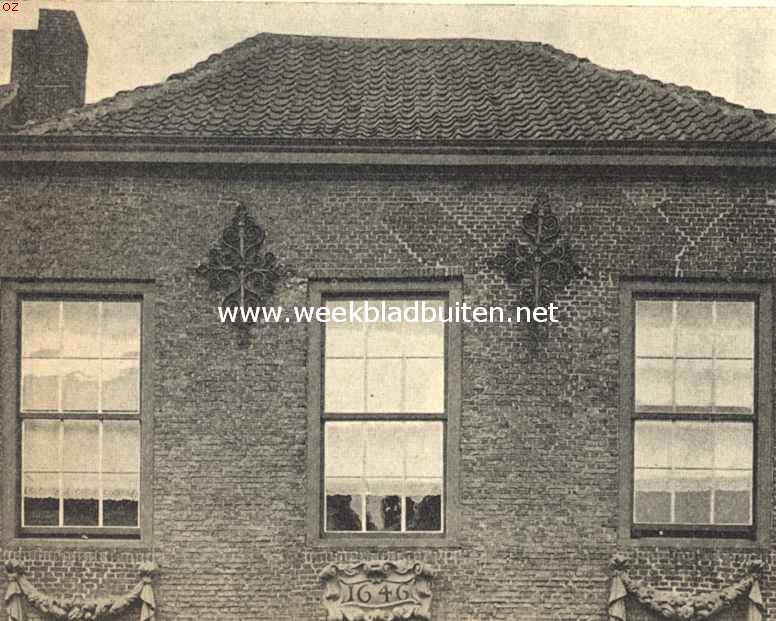 Aardenburg. Oud gevelfragmen