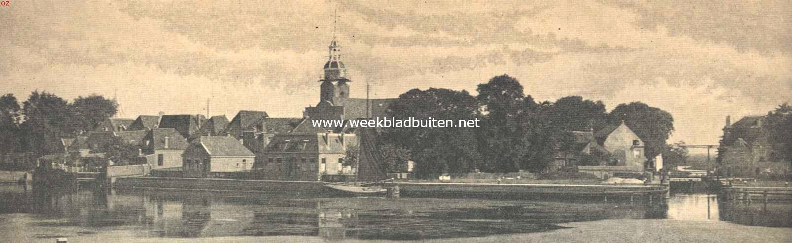 Blokzijl, van de Kolk af gezien