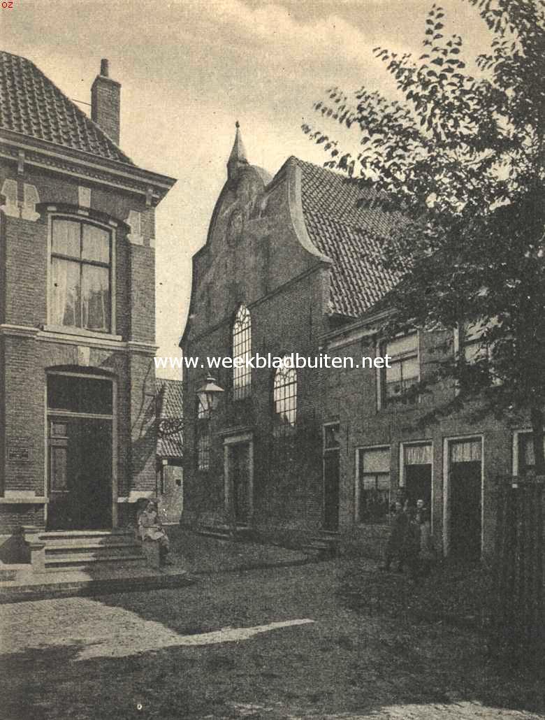 Blokzijl. Hoekje bij de Doopsgezinde Kerk