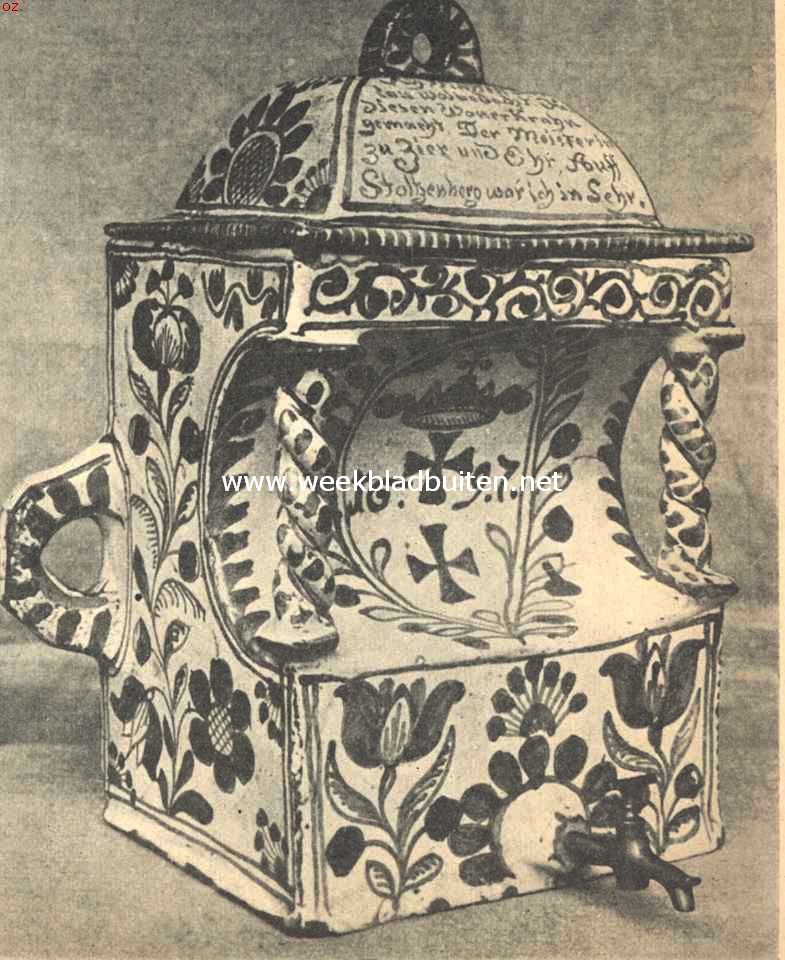 Het Stedelijk Museum te Dantzig. Dantzigsch fonteintje (1697)