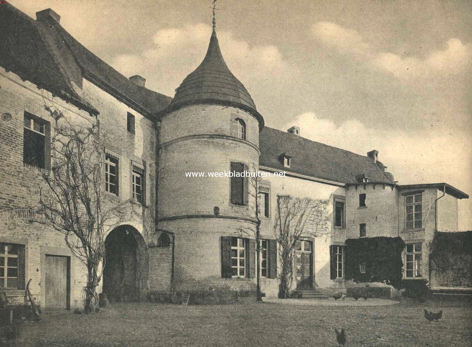 Het Huis Millen (Nieuw Stad in Limburg). Het Huis Millen bij Sittard, binnenhof